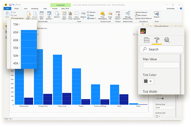 PBI-CMB-formatting-Y-tick-color