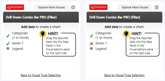 Combo Bar: Setup States Setup States