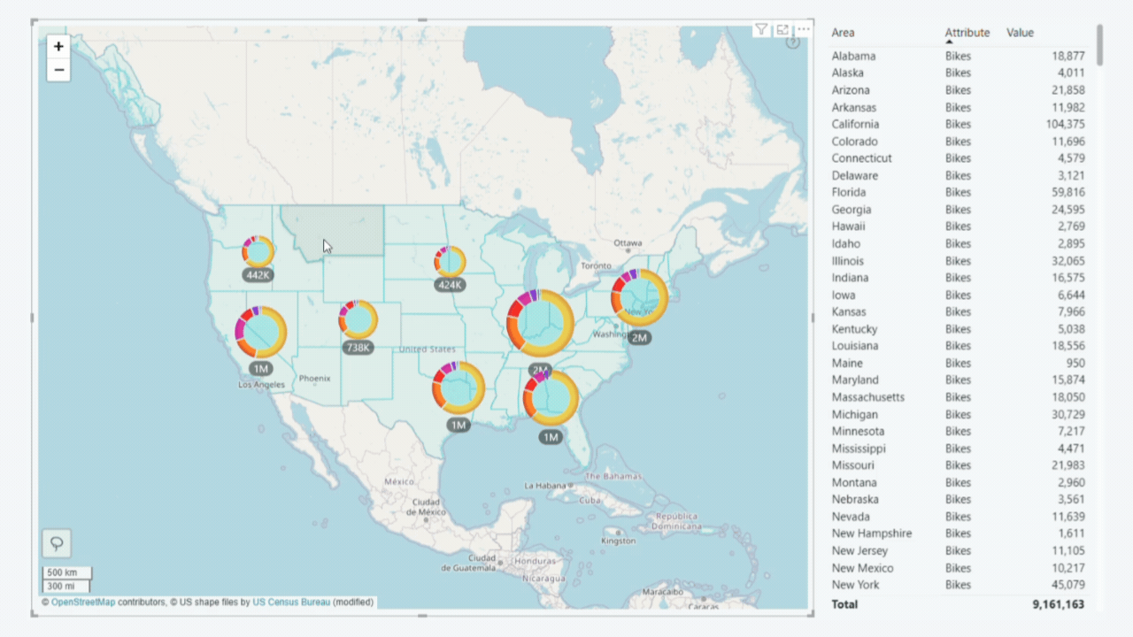 Map: Select Multiple points to filter data Select Multiple points to filter data