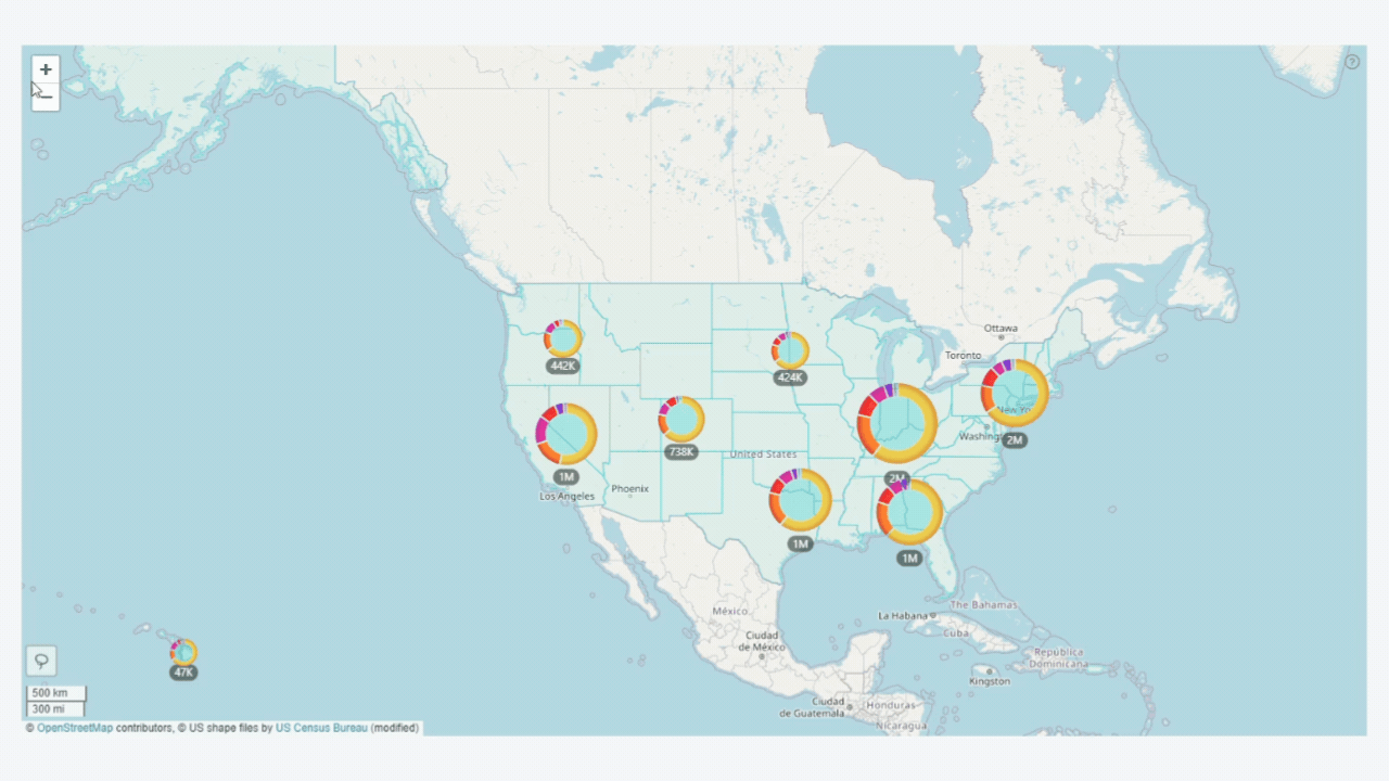 Map: Zoom in/out for map visual Zoom in/out for map visual